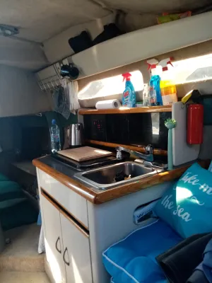 Polyester Motorboat Bayliner 2655 wide body Photo 10