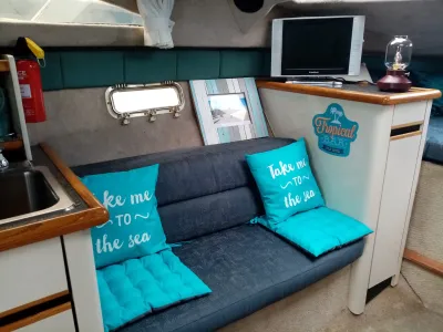 Polyester Motorboat Bayliner 2655 wide body Photo 15