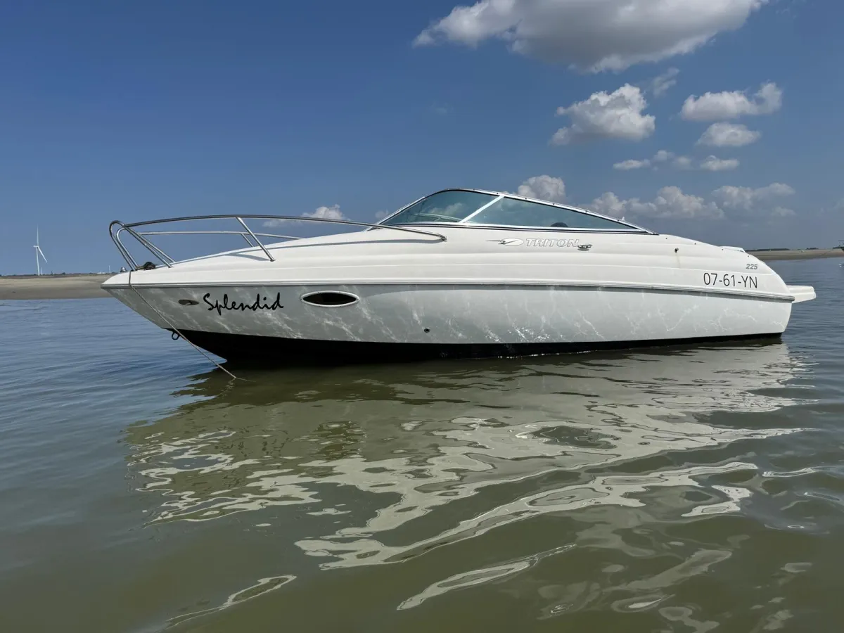 Polyester Speedboot Triton 225 Cuddy