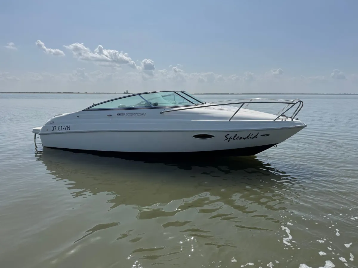 Polyester Speedboot Triton 225 Cuddy