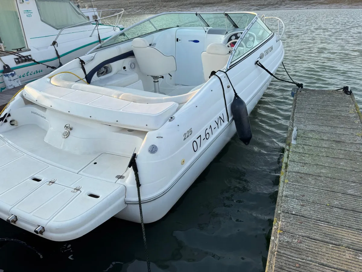 Polyester Speedboot Triton 225 Cuddy