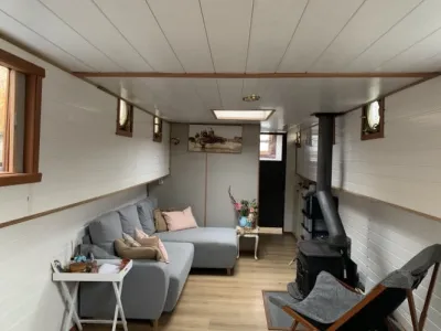 Staal Woonboot Stijlsteven 1900 Foto 7