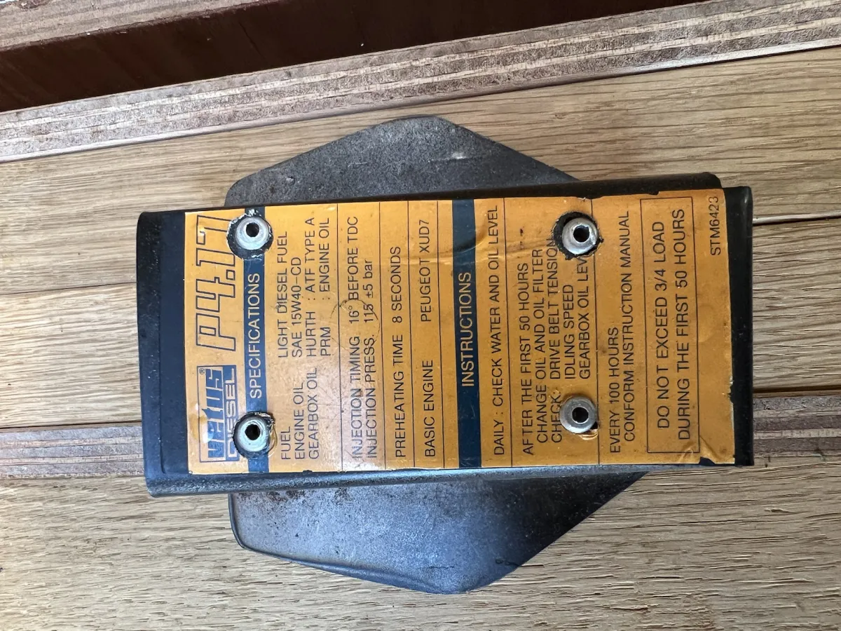 Polyester Sailboat Oyster One Off