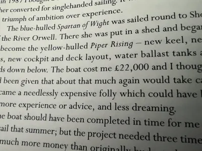 Polyester Sailboat Oyster One Off Photo 24