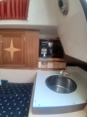 Polyester Zeilboot Dufour 24 Foto 5