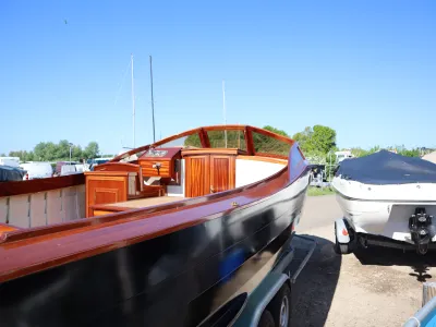 Hout Open motorboot Storebro Solo 25 Foto 9