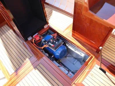 Hout Open motorboot Storebro Solo 25 Foto 17