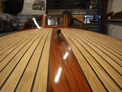 Hout Open motorboot Storebro Solo 25 Foto 23