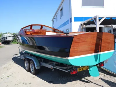 Hout Open motorboot Storebro Solo 25 Foto 6