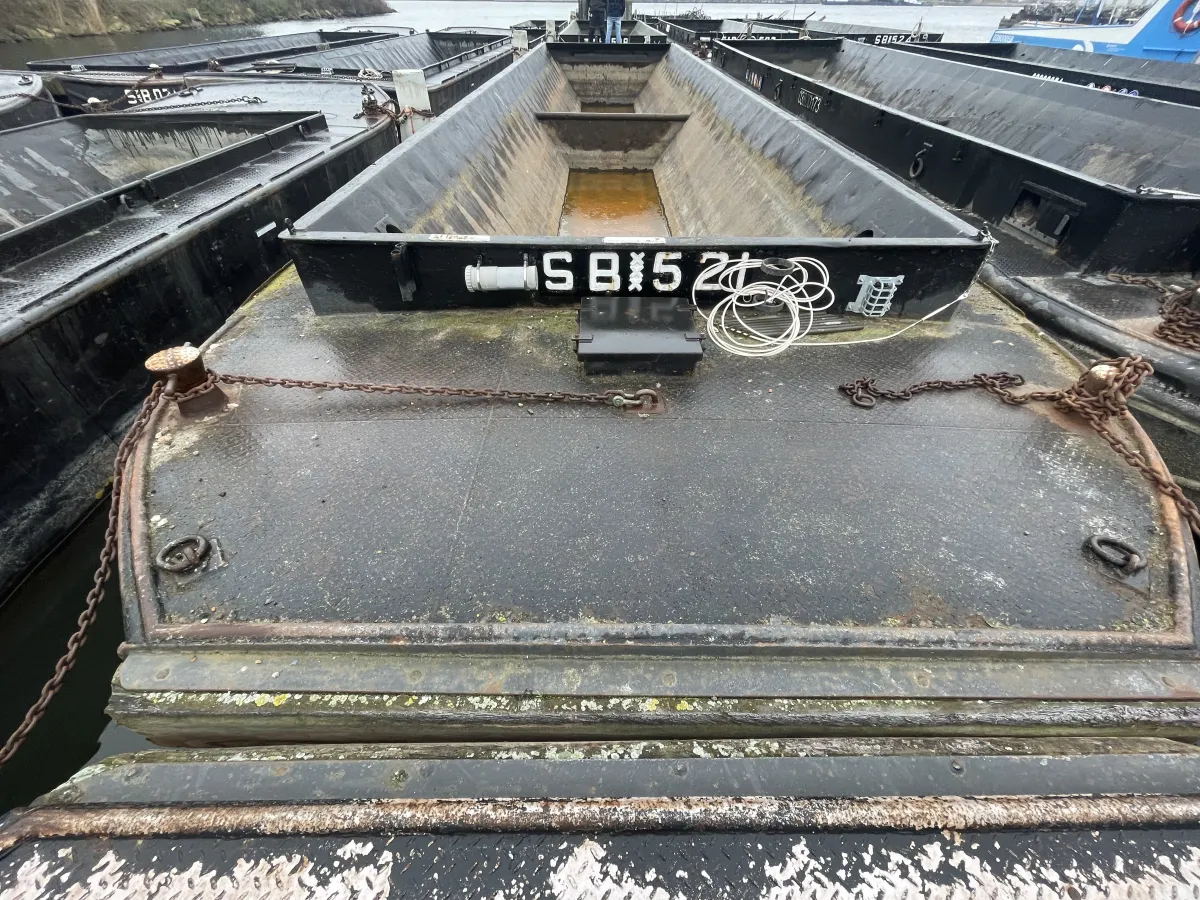 Staal Werkboot Vrachtduwbak SB521