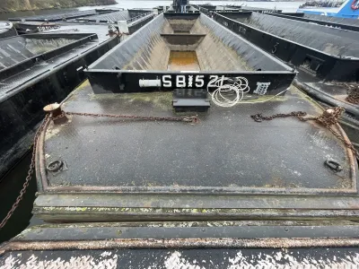 Staal Werkboot Vrachtduwbak SB521 Foto 1