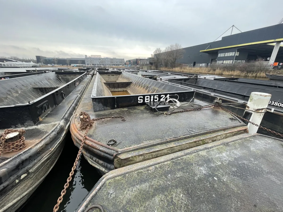 Staal Werkboot Vrachtduwbak SB521