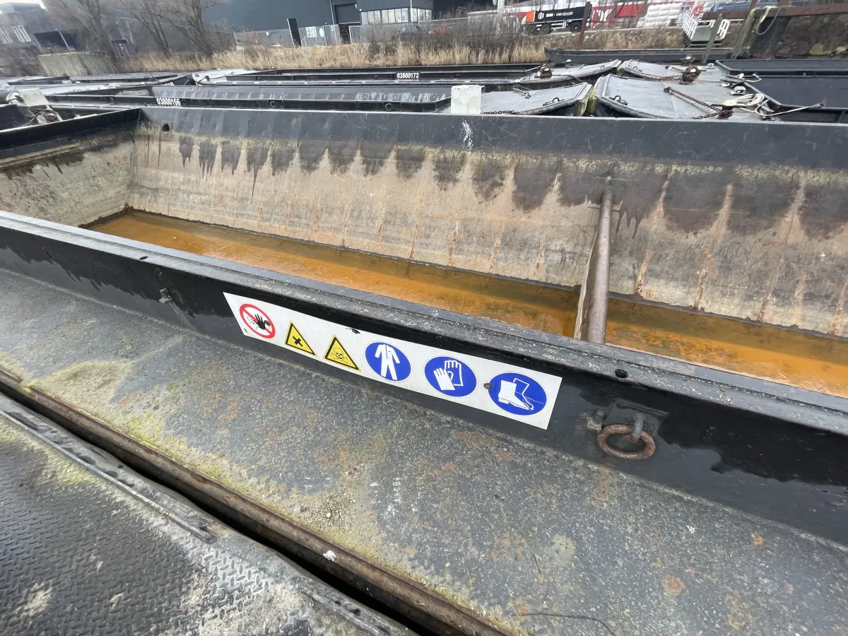 Staal Werkboot Vrachtduwbak SB521