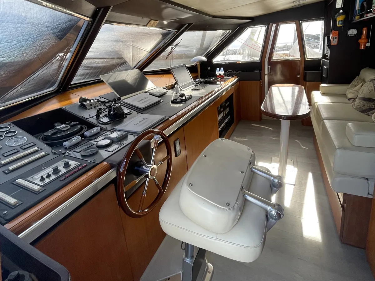 Holz Motorboot Admiral 25