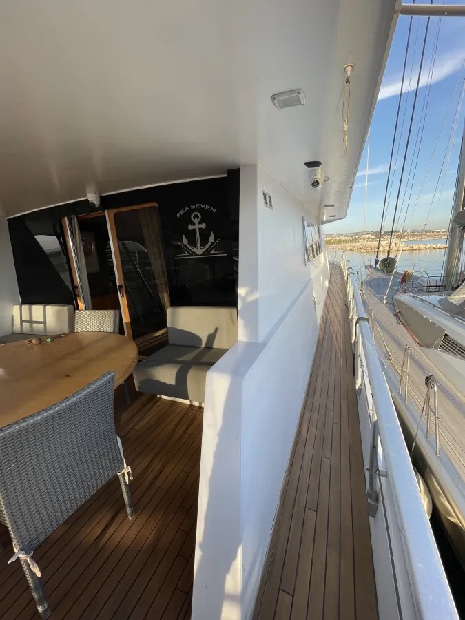 Holz Motorboot Admiral 25