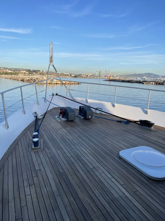 Holz Motorboot Admiral 25