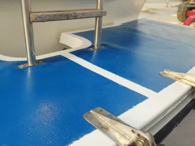 Polyester Motorboat Fairline 21 Weekender Photo 8