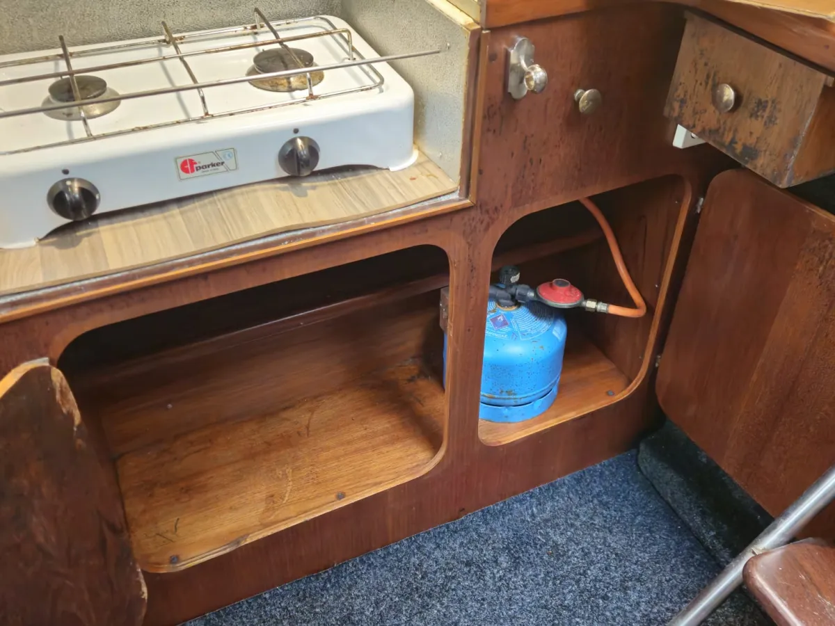 Polyester Motorboat Fairline 21 Weekender