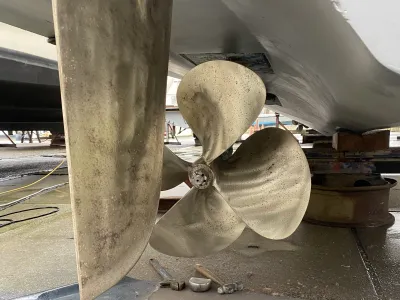 Polyester Motorboot Princess 360 Flybridge Foto 18