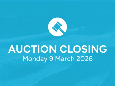 March 9, 2026 - Register for viewing day March 7, 2026