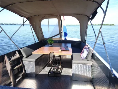 Acier Bateau de travail WSA vlet Patrouilleboot Photo 3