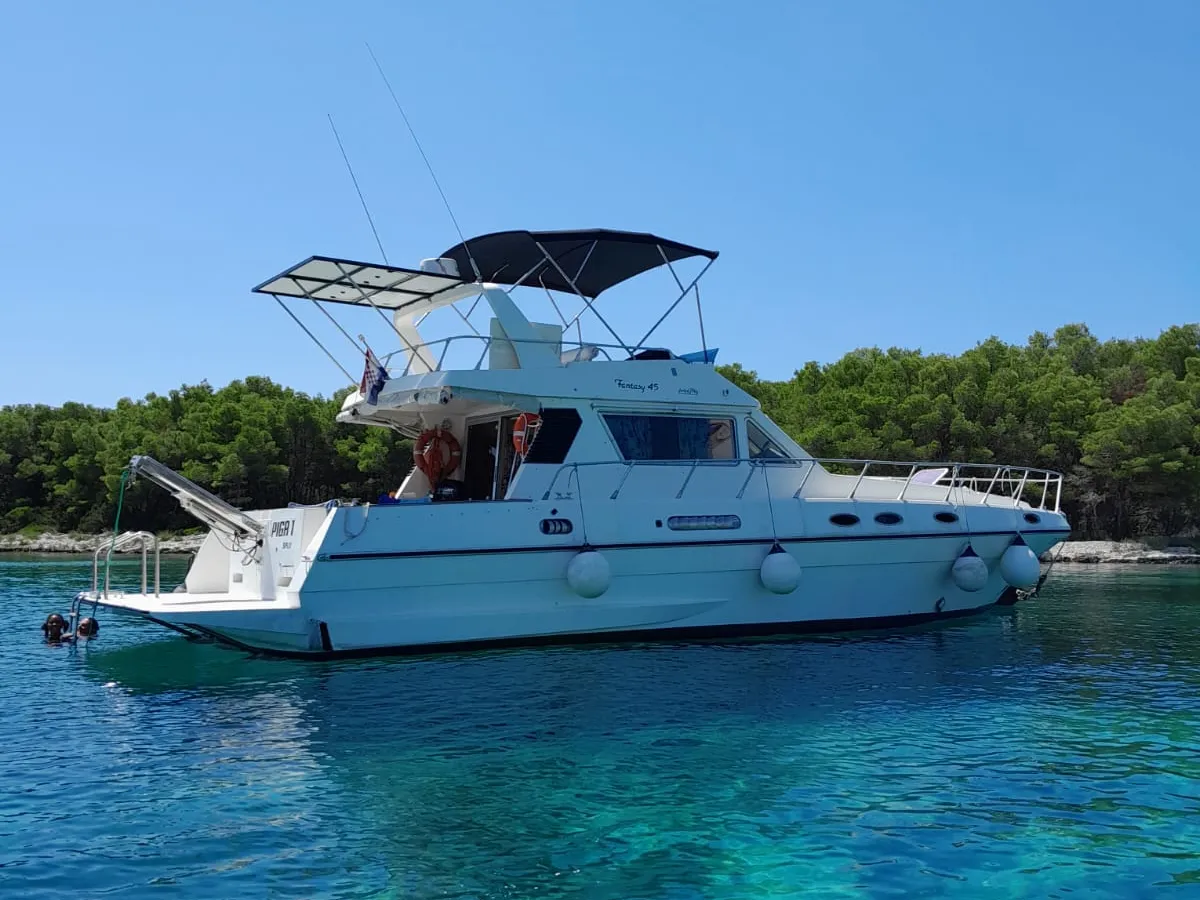 Polyester Motorboot Piantoni 13 Fantasy