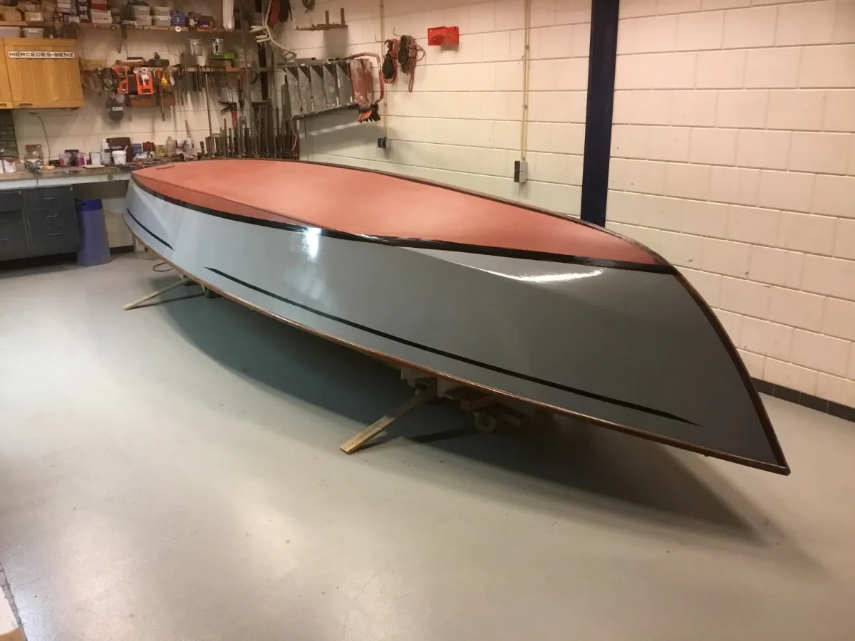 Hout Zeilboot Spanker 712