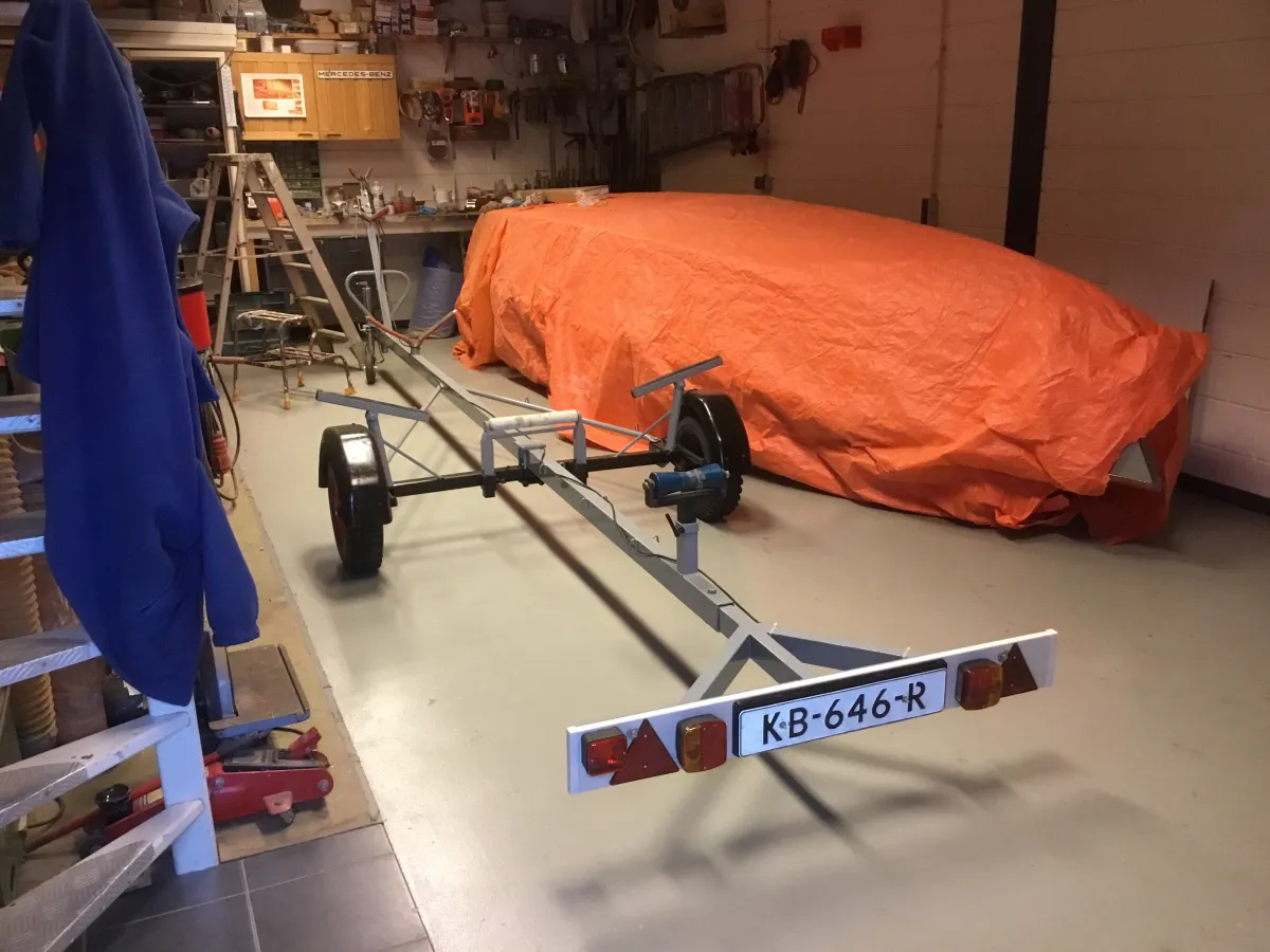 Hout Zeilboot Spanker 712