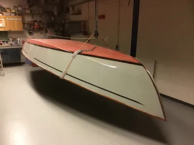 Hout Zeilboot Spanker 712 Foto 6