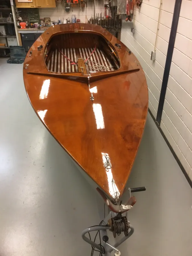 Hout Zeilboot Spanker 712