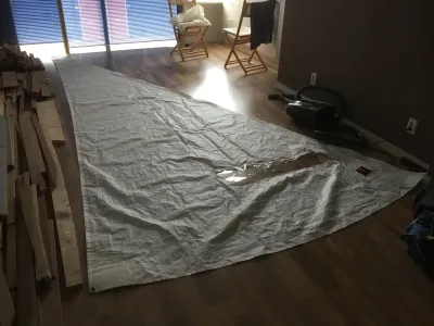 Hout Zeilboot Spanker 712 Foto 22