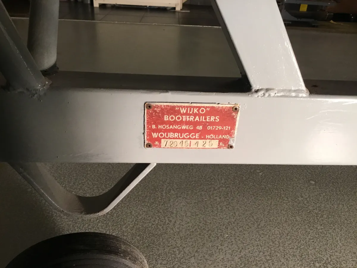 Hout Zeilboot Spanker 712