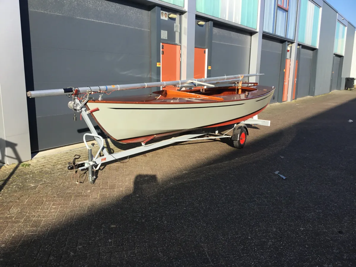 Hout Zeilboot Spanker 712
