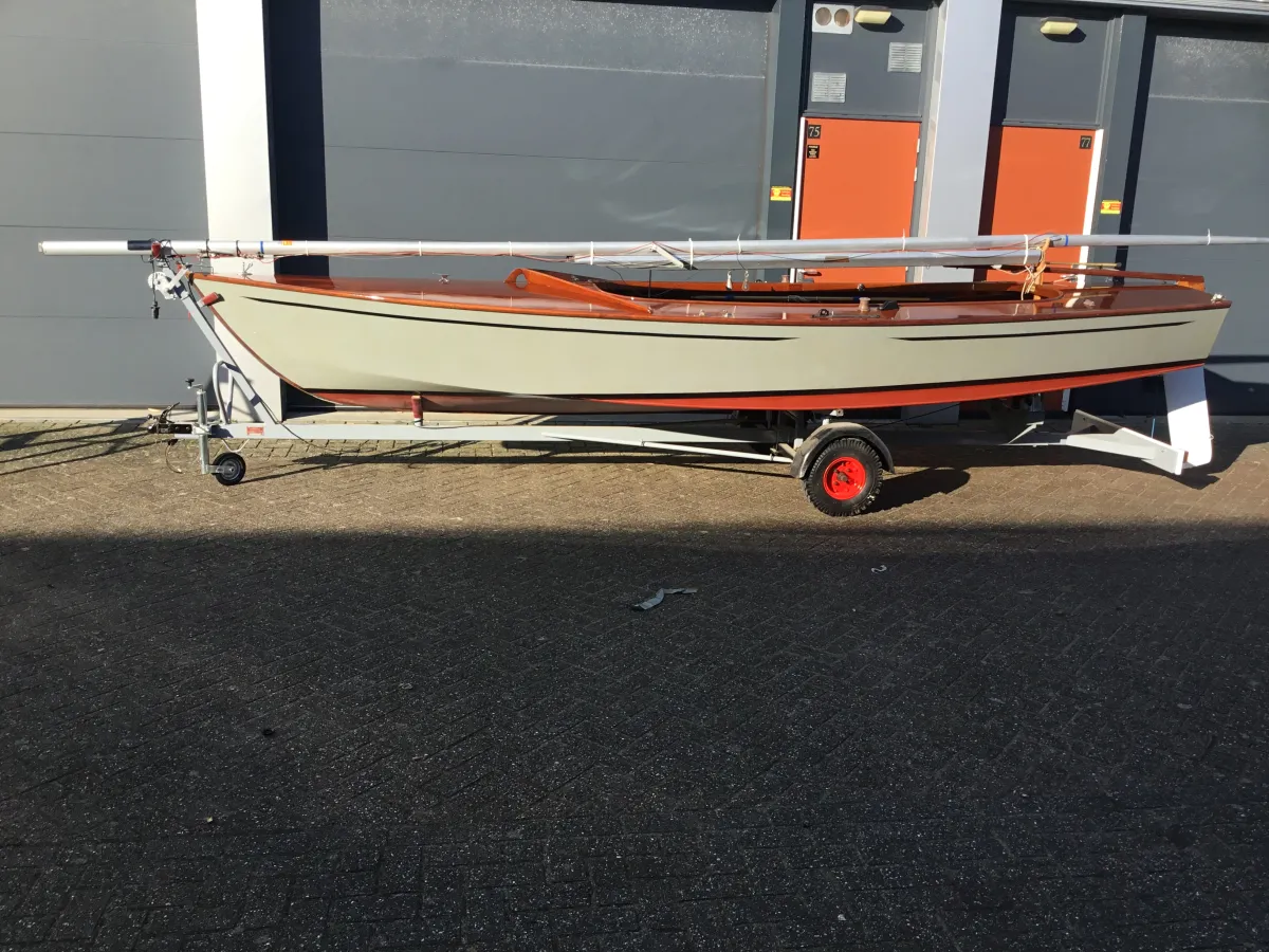 Hout Zeilboot Spanker 712