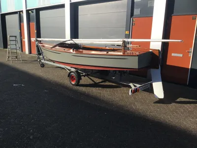 Hout Zeilboot Spanker 712 Foto 12