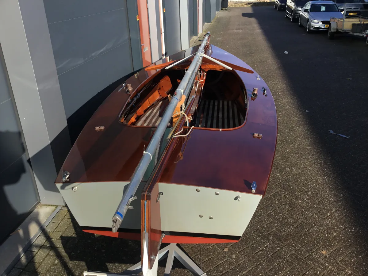Hout Zeilboot Spanker 712