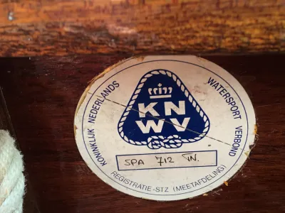 Hout Zeilboot Spanker 712 Foto 28