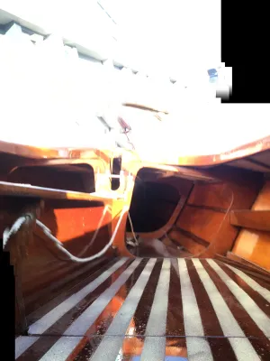 Hout Zeilboot Spanker 712 Foto 30