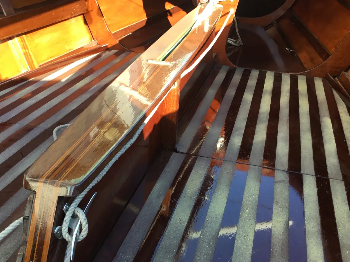 Hout Zeilboot Spanker 712