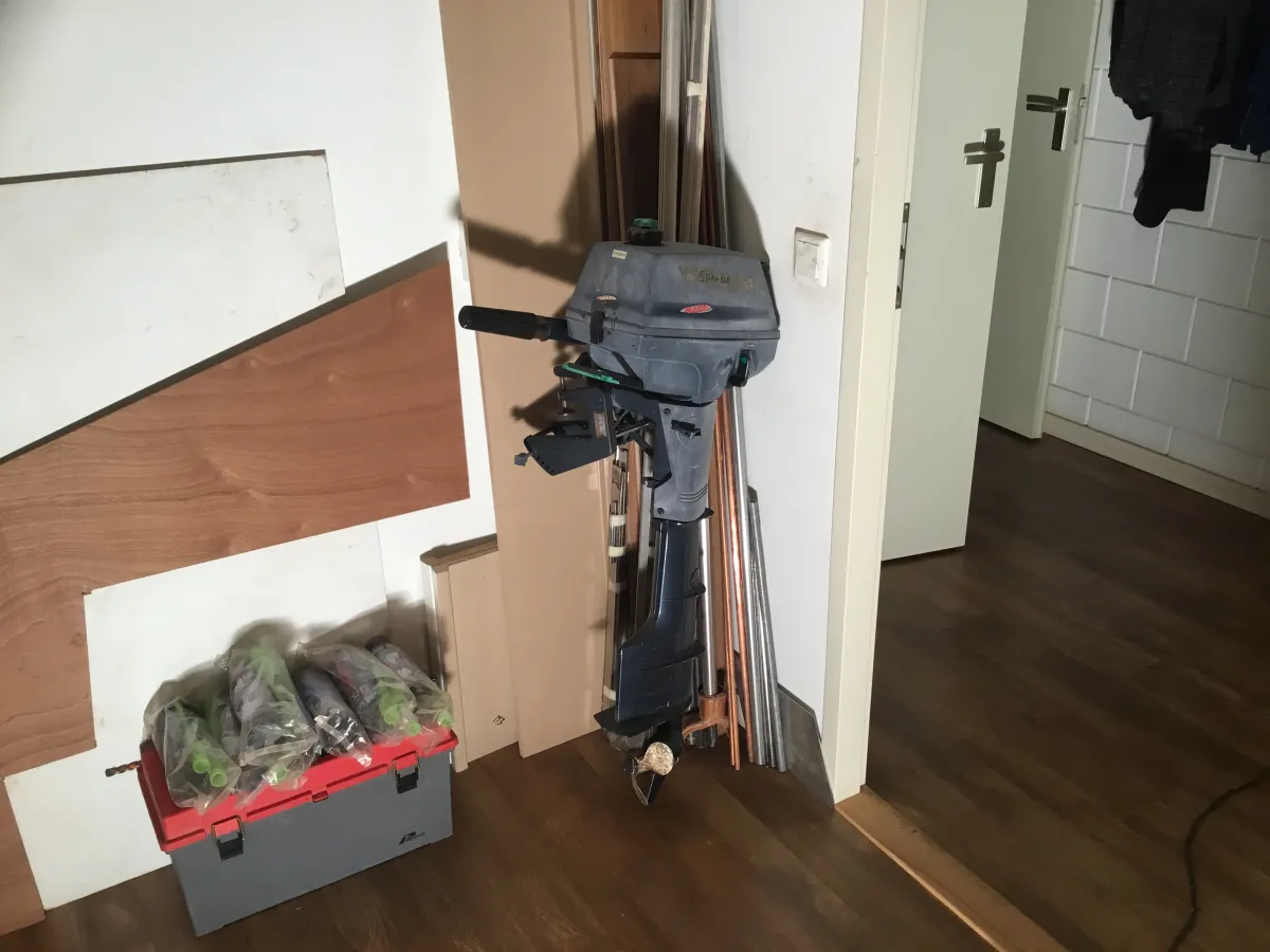 Hout Zeilboot Spanker 712