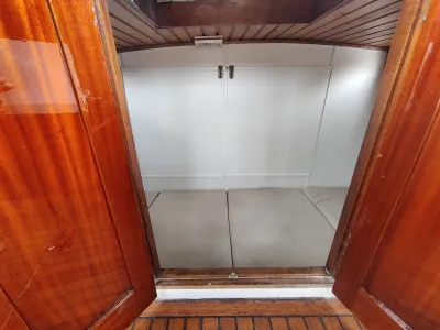 Staal Zeilboot Unter Elbe Motorsailer Foto 6