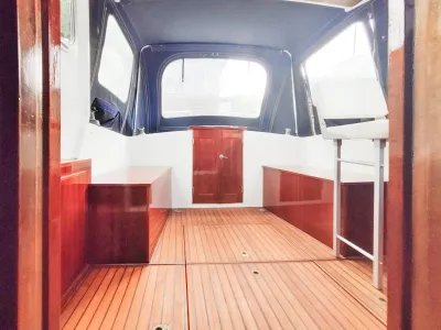 Staal Zeilboot Unter Elbe Motorsailer Foto 11