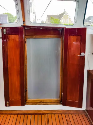 Staal Zeilboot Unter Elbe Motorsailer Foto 15