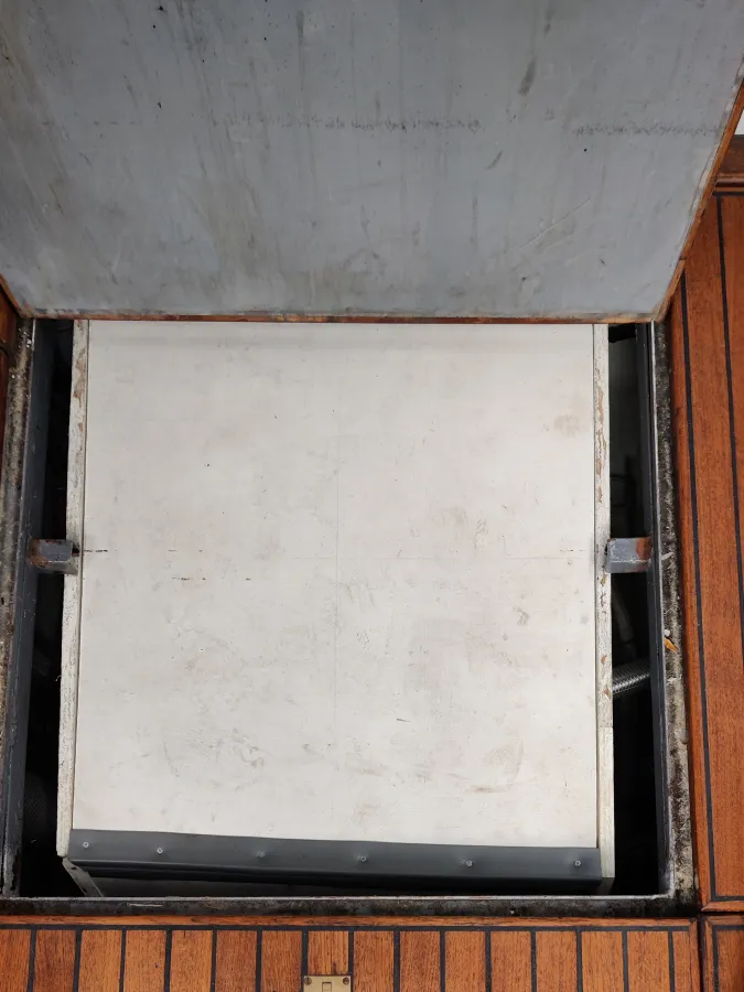 Staal Zeilboot Unter Elbe Motorsailer