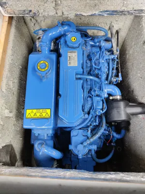 Staal Zeilboot Unter Elbe Motorsailer Foto 19