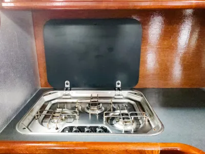 Staal Zeilboot Unter Elbe Motorsailer Foto 30