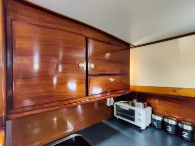 Staal Zeilboot Unter Elbe Motorsailer Foto 33