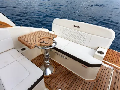 Polyester Motorboot Sea Ray 265 Sundancer Foto 2