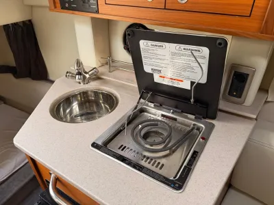 Polyester Motorboot Sea Ray 265 Sundancer Foto 12