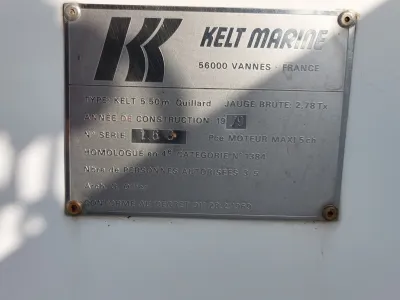 Polyester Sailboat Kelt 550 Photo 14